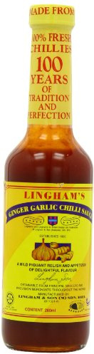Lingham's Ginger Garlic Chilli Sauce 280 ml (Pack of 8)