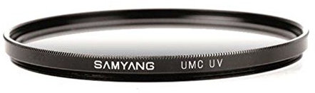 Samyang SAMUVMC62 HMC UV-Filter (62 mm), Schwarz