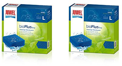 Juwel BioPlus Fine Standard/H L Bioflow 6.0 Lot de 2 éponges authentiques