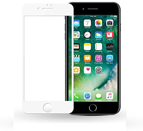 Tanque Cristal para Apple iPhone 8 Plus 5.5 Pulgadas gerundetes Protector de Pantalla de Cristal Curved