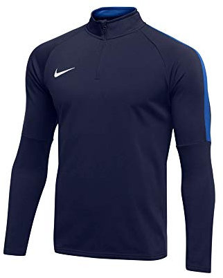 Nike Women Academy 18 Drill Top - Obsidian/Royal Blue/White, Large
