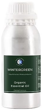 Mystic Moments Ätherisches Öl Wintergrün, 1 kg, reines und natürliches Öl für Diffusoren, Aromatherapie und Massagemischungen, vegan, ohne Gentechnik