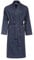 Herren Morgenmantel Revise Guido RE-504 - Elegant - 100% Baumwolle - Blau C4 - Gr. L