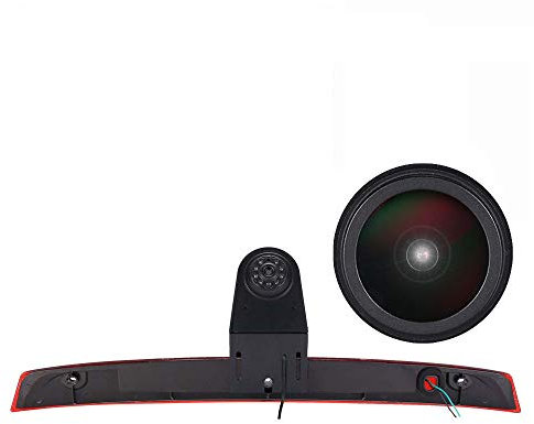 Kalakus Auto Dritte Bremsleuchte Kamera wasserdichte Bremslicht Rückfahrkamera mit Nachtsicht Transporter für Mercedes Benz Viano Vito W639 Van 3 Brake Light 2003-2014