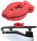 RiToEasysports Ice Skate Blade Sharpener Kugelmesser Skate Sharpener Schleifstein Schleifwerkzeug(rot)
