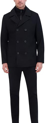 Kenneth Cole New York Wolle Peacoat Black SM