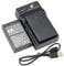 DSTE BLS-1 Camera Battery (2-pack) and Charger Compatible with Olympus E-420, E-450, E-600, E-620, E-P1, E-P2, E-P3, E-PL1, E-PL3, E-PM1