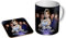 mugmart Buffy The Vampire Slayer Keramik-Kaffeetasse + Untersetzer, Geschenkset