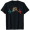 Herzschlag Fahrrad Radfahrer Mountainbike Radsport Herren T-Shirt