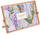 Laura Ashley 4x6 Rose Gold Flat Metal Picture Frame (Horizontal) with Pull-Out Easel Stand, Made for Tabletop, Counterspace, Shelf and Desk (6x4, Rose Gold)