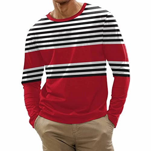 Ozonee Tank Top Herren Hochzeits Tunika of Thrones Pullover Herren Luftige Tshirt Herren Christmas Sweater 3D Gestreiftes Langarmshirt Sweatshirt Gestreift Herren Rugby Shirt Langarm