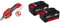 Einhell Original Cortarramas con batería GE-LS 18 Li-Solo Power X-Change & Paquete doble de baterías de iones de litio Power X-Change de 18 V y 4,0 Ah, 2 baterías