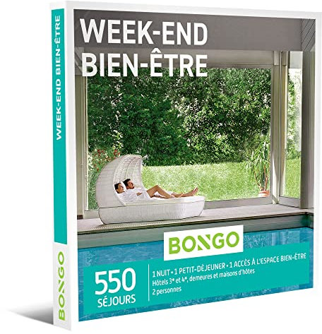 Bongo Week-End Bien-être Coffret Cadeau Unisex-Adult, Multicolore, Taille Unique