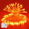 Etopgo Halloween Decoration Lights,3M 30 LED Orange Lights with 6hTimer,IP65 Waterproof Battery Operated Fairy Lights for Halloween Themed Party Carnival Outdoor/Indoor Decorations