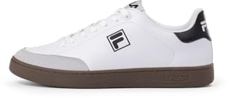 FILA Herren Sneaker COURTBAY mit Cupsohle, Weiß (White-Black), 47