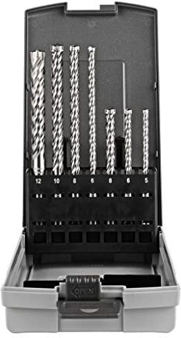 Makita E-14928 Case 7 Drill Bits SDS-PLUS Nemesis Ø 5-6-8-6-8-10-12mm