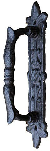 Jimenez Manijas De Puerta De De Hierro Fundido Retro Europeo Para La Decoración De La Manija De La Puerta Del Jardín/Patio Para La Puerta Del Hogar