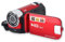 Caméscope Vidéo Numérique Portable, Rotation Full HD 16X Caméscope Numérique Haute Définition Caméra Vidéo DV, Mini Caméra Vidéo à Rotation de 270 Degrés (Rouge)