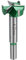 sourcing map Forstner - Broca de carburo de 32 mm mejorada con 3 flautas para bisagras de madera, cortador para perforación de agujeros, carpintería, color verde