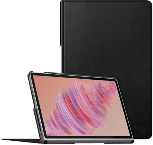 FINTIE Coque pour Lenovo Tab Plus 11.5 Pouces TB351FU 2024 - Etui Fin et Léger Housse avec Fermeture Magnétique, Noir