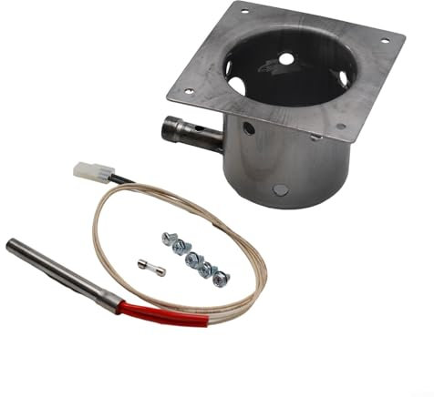 Braciere in ferro per griglie a pellet, facile da sostituire (A+B)