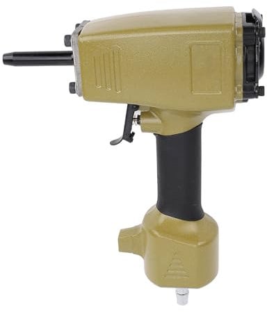 Pneumatischer Nagelzieher, Professioneller Hochleistungs-Luftstanznagler mit Sechskantschlüssel, 0,06–0,16 Zoll Nagelentfernungsdurchmesser, Nagelentferner für Zaunpaletten aus