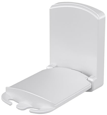 Lxoraziy Universal Kopfhörerhalter, Faltbar Kopfhörer Halter mit Klebeband und Silikon Pad, Selbstklebender Gaming-Kopfhörerständer, für Schreibtisch, Wand, Tisch, Gaming Headphones(Weiß)