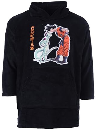 Dragon Ball Z Couverture Sweat a Capuche pour Hommes, Velours Doux Sweat Shirt Maison Cadeau pour Hommes et Adolescents