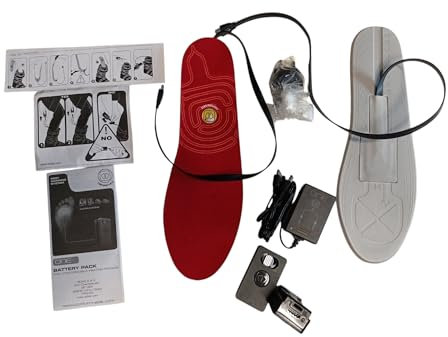 Solette riscaldanti con batterie per scarponi da sci Sidas One Set Coformable