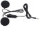 Elegantes auriculares inalámbricos para cascos de moto urbana con micrófono de audio integrado (3 núcleos)