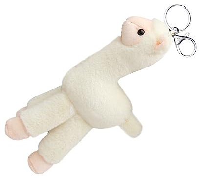 NAMOARLY Niedliches Schlüsselanhänger-zubehör Mit Alpaka-Design Für Kettendekor