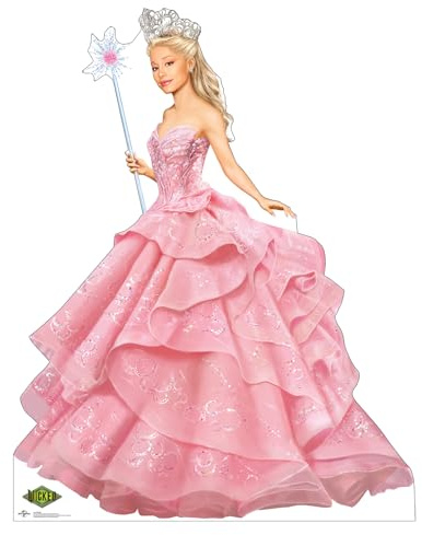 Cardboard People Glinda Life Size Cardboard Cutout Standup - Wicked (2024 Film)