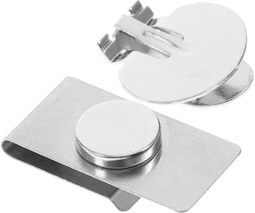 MUCKLILY 1Paar Magnetischer Krawattenclip Unsichtbare Krawattenhalter Für Perfektes Erscheinungsbild Design Für Herrenhemden Als