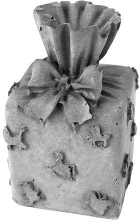 Handworkz | Jefte - Geschenke aus Beton | dekorativ & hochwertig | Weihnachtsdeko | mit Filzfüßen | Tischdeko | Das perfekte Geschenk! | Handarbeit - Made in Germany (Grau, Design2)