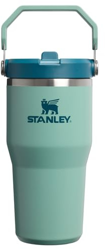 STANLEY Classic IceFlow Stainless Steel Tumbler with Straw, Vacuum Insulated Water Bottle for Home, Office or Car, Reusable Cup with Straw Leakproof