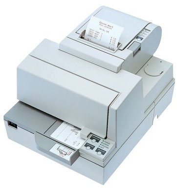Epson TM-H5000II, RS232 Cutter White Direct Thermal, 120mm/sec, C31C246012 (Direct Thermal, 120mm/sec. Order Separately: Interface Cable, Power Supply Unit)