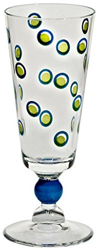 CRISTALICA Sektglas Sektkelch Champagnerglas Nadia mit Motiv 230 ml H 17 cm Moderner Zeitloser Style