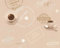 A.S. Création Papier peint Cocktail 2 beige brun crème 10,05 m x 0,53 m 943082
