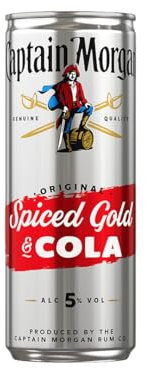 Captain Morgan Original Spiced Gold & Cola 5% Vol. 0,25l Dose