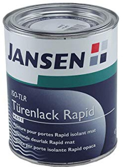 Jansen Mattlack ISO-TLR Türenlack Rapid 0,75 Liter