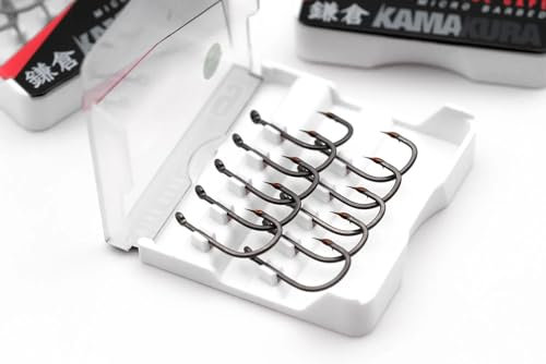 Korda Kamakura Wide Gape Hooks, Barbless Size 4, Steel, Incredibly Sharp Beaked Point, Wax Point Protection, Ideal for Carp Fishing, Enhanced Hook-Up Rate, Precision Engineered, High Durability