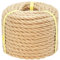 100 % natürliches Hanfseil, 1,27 m, 1,27 cm, Juteseil, Allzweckschnur für Handwerk, Sport, Landschaftsbau, nautische Knoten, Hochzeitsdekoration, hängende Blumenkörbe, Gartenarbeit