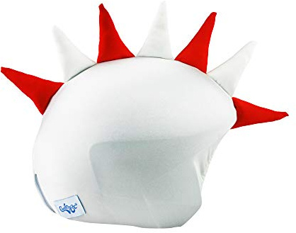 COOLCASC® Copricasco Universal - Compatibile con casco jet, bici e skate | Lycra elastica si adatta a qualsiasi casco, taglia unica, personalizza il tuo casco, facile da indossare, regalo