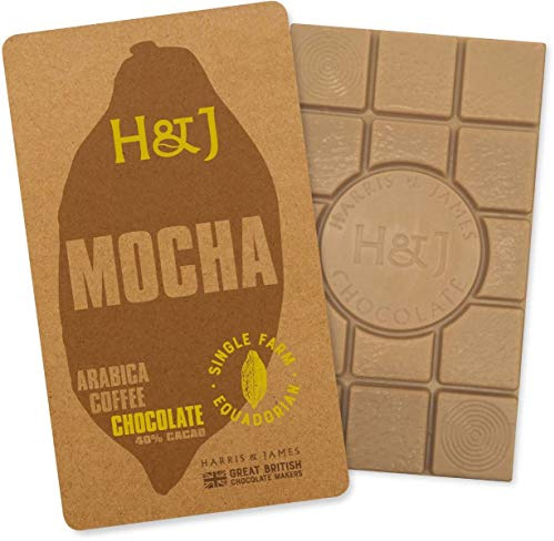 Harris and James Chocolates Mocha Coffee Chocolate - single farm 66% 46 g