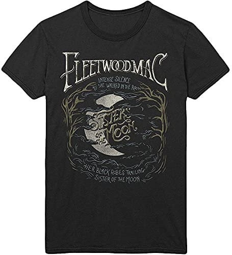 Fleetwood Mac T Shirt Sisters of The Moon Official Mens Black M
