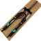 Air Bike 29 Inch Coil Fork Mountain Bike Suspension Fork, 100mm Travel & Rebound 1 1/8 inch Threadless Straight Steerer, Disc Brake Compatible, Mechanical Lockout System, Black