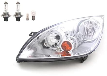 Johns, Scheinwerfer passend für Mitsubishi Colt Z3 06/04-10/08 links + Leuchtmittel