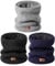 MSDC Winter-Halsgamaschen für Herren, 3er-Pack, Halswärmer für Damen, Thermo, dick, warm, Fleece-gefüttert, kaltes Wetter, Herren-Schal, Ski-Gesichtsmaske, Abdeckung, Schwarz, Grau und Marineblau