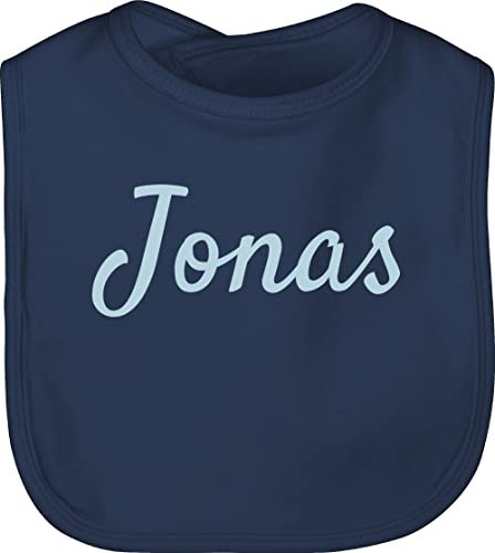 Baby Lätzchen - Name anpassbar - Dein Text in Bunt - Unisize - Navy Blau - personalisiertes personalisierter latz kinder personalisierte geschenke schlabberlatz babylatz babylätze laetzchen