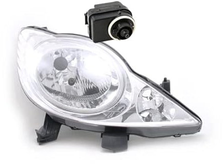 Johns, Scheinwerfer Haupt passend für Peugeot 107 06/2005-01/12 H4 Rechts m. Stellmotor